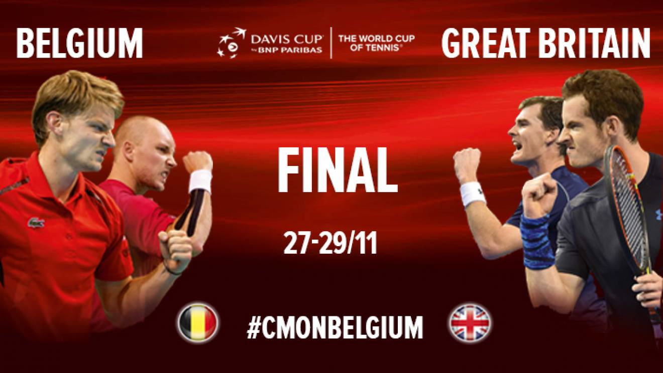 Finale Davis Cup 2015 Flanders Expo Gent